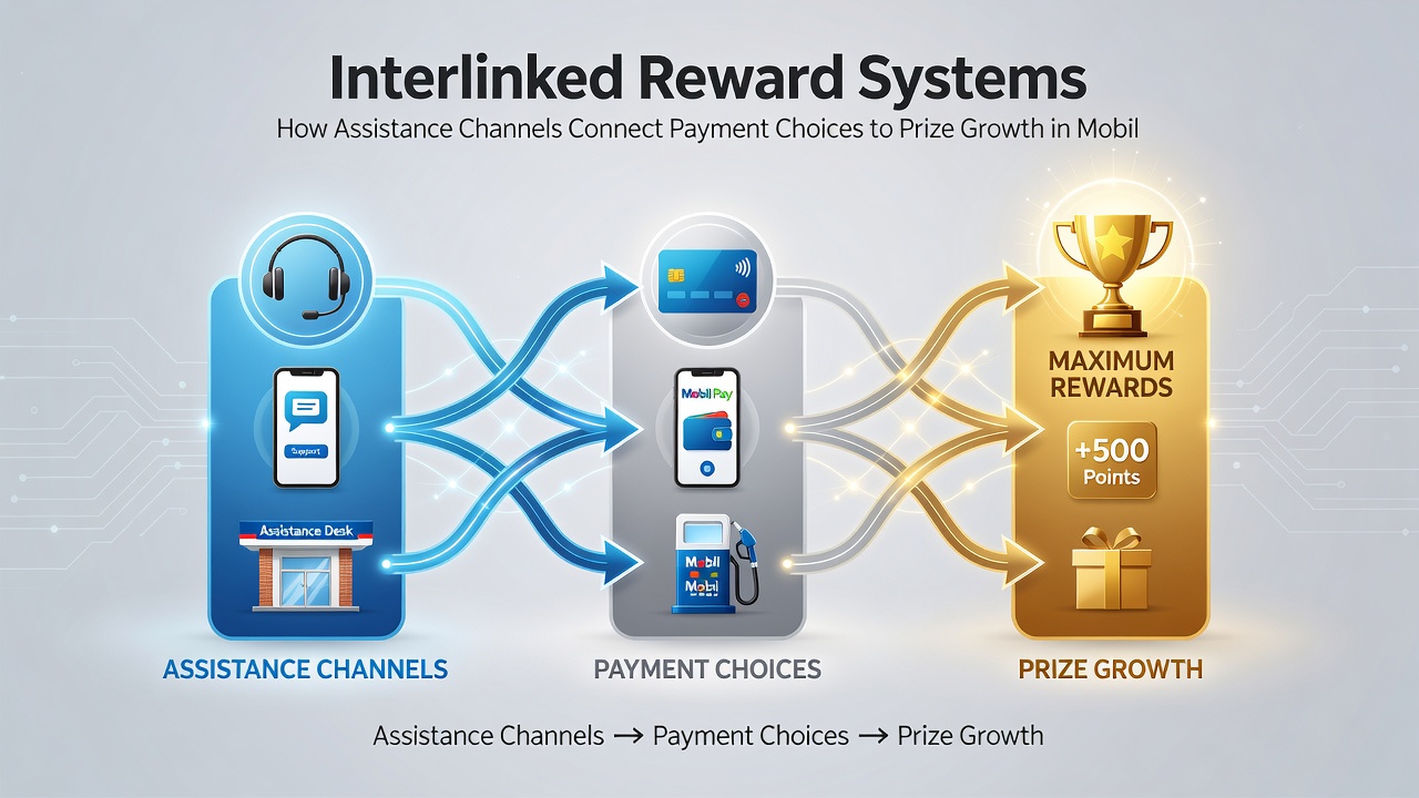 Support interaction screen illustrating how assistance resolves payment issues to protect ongoing reward accumulation