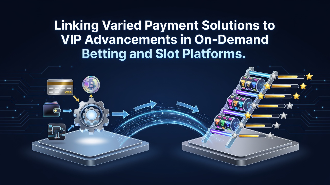 Mobile interface showing VIP rewards linked to diverse payment methods